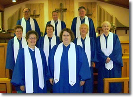 Walk in choir, Chancel Choir